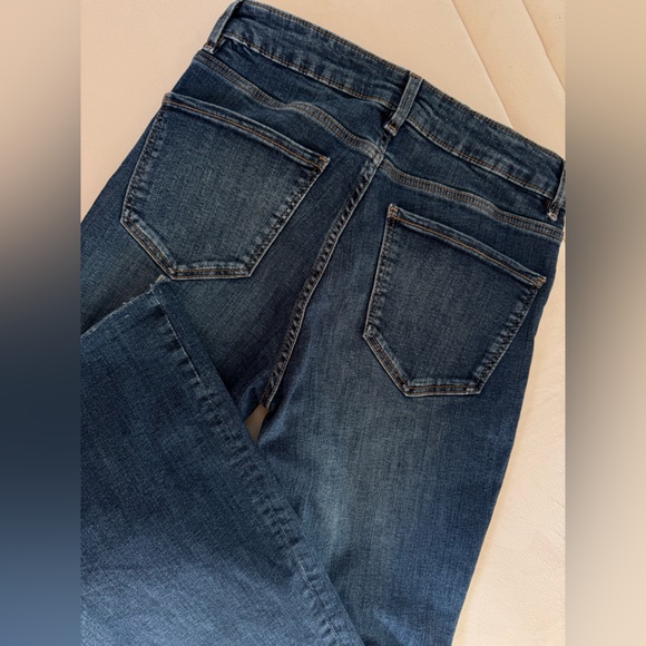 Women’s Mango Blue Flared Jeans - Picture 8 of 9